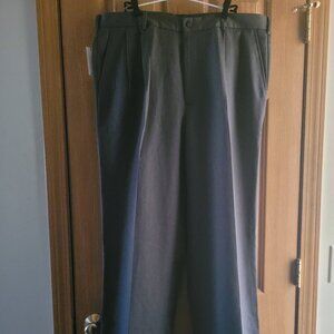 Van Heusen Studio Microfiber Comfort Stretch Cuffed Leg Dress Pant Sz 38…